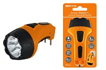 Фонарь «Комета 1» ручной аккумуляторный, 4 светодиода, 0,5Ач 230В вилка,  TDM