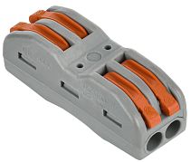 Строительно-монтажная клемма СМК 222-4122 проходная (4шт/упак)  IEK