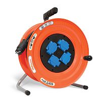 Удлинитель на металлической катушке У16-046 IP44 термо КГ 3*2,5 4 гнезда с защитной крышкой 30м UNIVERSAL