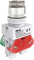 Выключатель кнопочный ABLFP ?22 мм Цвет:БЕЛЫЙ LED 220В ВK-22 DEKraft Выключатель кнопочный ABLFP ?22 мм Цвет:БЕЛЫЙ LED 220В ВK-22 DEKraft