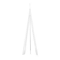 Мачта молниеприемная L=9м, D=40мм (+ коробка с растяжками) Al/NI EKF PROxima