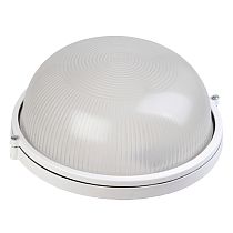 Светильник под лампу ЖКХ НБП/НПП 1301 круг белый без реш. General GCF-R-E27-60-IP65