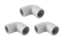 Угол 90 соед. для трубы 25 мм (25шт)  TDM