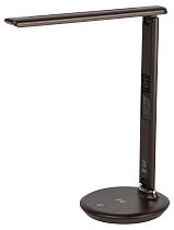 Настольный светильник ЭРА NLED-505-10W-BR светодиодный коричневый