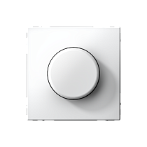 ArtGallery Лотос Светорегулятор (диммер) поворотно-нажимной, LED, RC, 400Вт, механизм Systeme Electric (Schneider Electric)