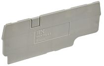 Заглушка для колодки клеммной CP-MC 3 вывода 4мм2 серая  IEK