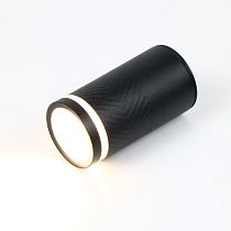 Накладной светильник "Спот" General GWL-GU10-M-IP65 Черный Шпиль