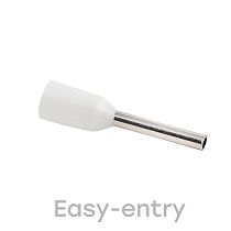 Наконечник штыревой втулочный изолированный  НШвИ 0,5-8 (50шт.) EKF PROxima