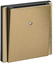 FORTE&PIANO Выключатель карточный 30А FP643M металл шампань IEK