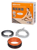 Двухжильный теплый пол в стяжку "ПРОФИ", 5 м, 110 Вт, S укладки 0,65-1,1 м², монтажная лента,  TDM