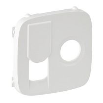 Панель лицевая розетки TV-RJ45 белая Valena ALLURE Legrand Панель лицевая розетки TV-RJ45 белая Valena ALLURE Legrand
