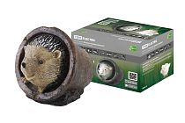 Светильник ПП-2019 "Ежик в кашпо" на солнечных батареях, 14,5x11x11 см,  TDM