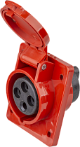 Розетка NCA-SR414-16-380 стационарная скрытая 16А 3P+PE IP44 Navigator