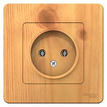 Blanca скрытая установка Ясень Розетка без заземления 16А Systeme Electric (Schneider Electric)