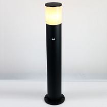 Садово-парковый светильник General GPF-E27-M-IP65 Черный+Матовый Средний с Датчиком Модэли