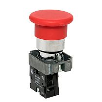 Кнопка BC42 грибок красная NC IP65 EKF Кнопка BC42 грибок красная NC IP65 EKF