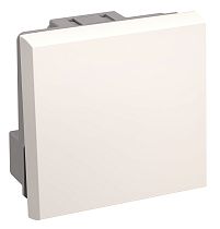 Выключатель проходной одноклавишный 2модуля СП Праймер 10А IP20 ВК4-21-00-П белый  IEK Выключатель проходной одноклавишный 2модуля СП Праймер 10А IP20 ВК4-21-00-П белый  IEK