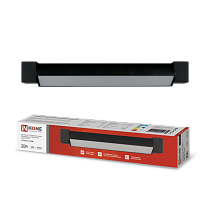 Светильник трековый сд LTR-01R-TL 20Вт 4000К 2000Лм 345мм IP40 120гр черный серии TOP-LINE IN HOME