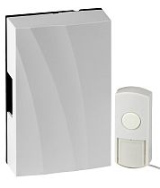 Звонок дверной ЭРА D157 проводной белый 1 мелодия Звонок дверной ЭРА D157 проводной белый 1 мелодия