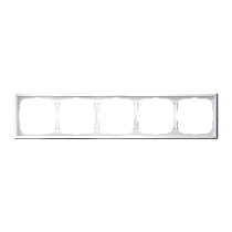 ArtGallery Белый Рамка 5-постовая, универсальная Systeme Electric (Schneider Electric)