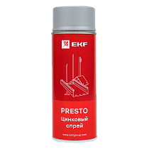 Цинковый спрей "Presto" 400мл EKF