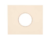 Рамка 1 постовая, скрытый монтаж, Шедель Бриз, пластик, цвет Песочное золото матовый Bironi