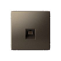 ArtGallery Мокко Розетка компьютерная RJ45, кат. 5е, механизм Systeme Electric