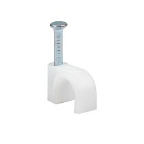 Скоба крепежная круглая  (6мм.) (50шт.) EKF PROxima