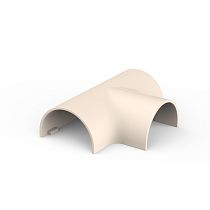 MultiSet Тройник для кабель-канала 20х12 Кремовый MultiSet Тройник для кабель-канала 20х12 Кремовый