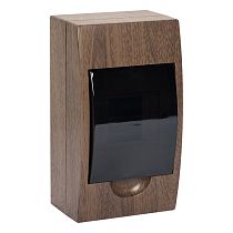 Щит распределительный навесной ЩРН-П- 4 темное дерево IP41 EKF PROxima