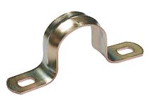 Скоба металлическая двухлапковая  ИЭК d48-50мм РАСПРОДАТЬ!!!
