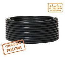 Труба гладкая техническая ПНД d 25(с) черная  TDM