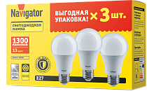 Лампа Navigator 95 319 NLL-A60-13-230-4K-E27-PACK3
