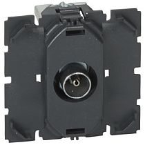 Розетка TV Legrand Celiane 067382 механизм одноместная разъем папа 2 модуля Legrand Розетка TV Legrand Celiane 067382 механизм одноместная разъем папа 2 модуля Legrand