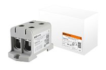 Клемма вводная силовая КВС 4 ввода 16-95 кв.мм. серая  TDM