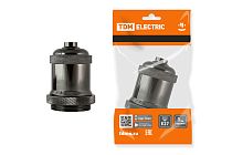 Патрон подвесной Е27, металлический "Лофт", черный  TDM Патрон подвесной Е27, металлический "Лофт", черный  TDM