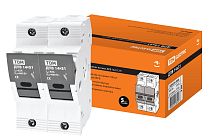 Держатель плавких вставок ДПВ 14х51 2П  TDM