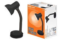 Светильник настольный 220В, 40Вт, Е14, черный  мат  TDM