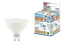 Лампа светодиодная PAR16 5 Вт, 230 В, 6500 К, GU10 Народная TDM