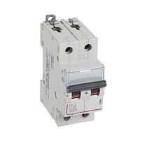 Автоматический выключатель модульный двухполюсный C 32А 6кА 6000 230/400В DX3-E Legrand