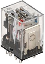 Реле РЭК78/4(MY4) с индикацией 3А  24В DC  IEK