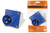 Вилка 523 стационарная 2Р+РЕ 32А 220В IP44  TDM