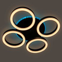 Светильник потолочный с/д  General GSMCL-Smart62  85w Centurion-3 белый RGB  (4кр) 85Вт 3000-6500K 5390Лм 260x95мм с пультом  (800362) (1/4)