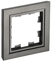BRITE Рамка 1-местная РУ-1-БрТБ темная бронза IEK BRITE Рамка 1-местная РУ-1-БрТБ темная бронза IEK