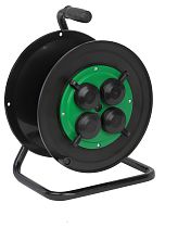 Катушка пластиковая ЭРА RP-4e-IP44 4 розетки с заземлением и защитным крышками