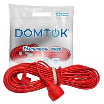 Удлинитель-шнур "DOMTOK" ПВС 3*1,5, 3,5кВт, з/к 20м