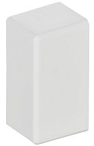 METRA MINI Заглушка 24х14мм белая