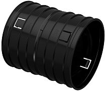 Муфта соединительная для двустенной трубы d=200мм  IEK