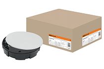 Коробка монтажная У194 СП D75х15мм, крышка,  TDM