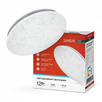 Светильник светодиодный серии DECO 12Вт 230В 6500К 780Лм 210х65мм БАМБУК IN HOME